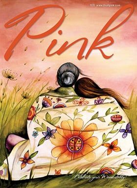 Cover of Pink Magazine.