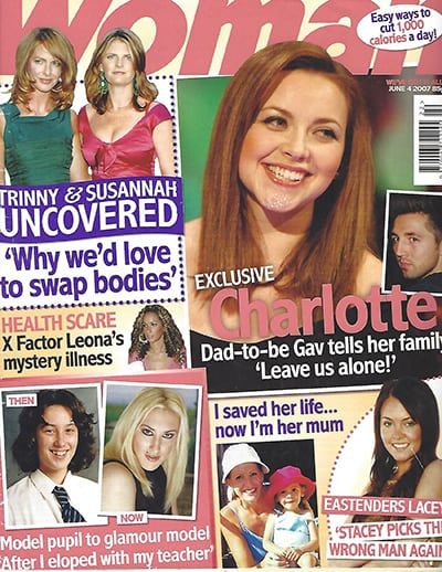 Cover of Woman Magazine.